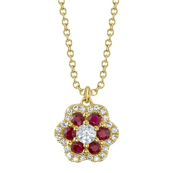 Colored Stone Necklace Image 2 Diamonds by Johar Mission Viejo, CA