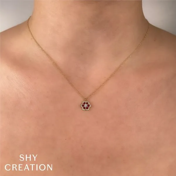 Colored Stone Necklace Diamonds by Johar Mission Viejo, CA