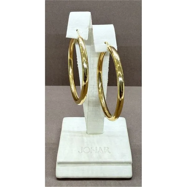 Gold Earrings Diamonds by Johar Mission Viejo, CA