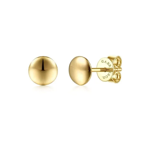 Gold Earrings Diamonds by Johar Mission Viejo, CA