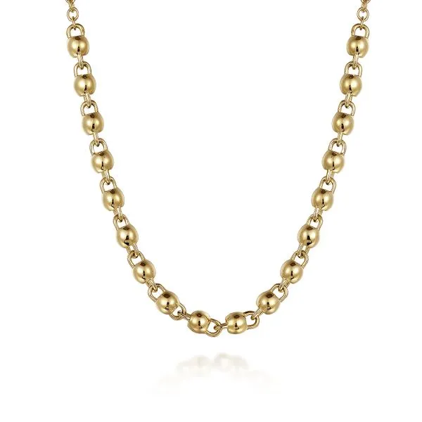 Gold Necklace Image 3 Diamonds by Johar Mission Viejo, CA