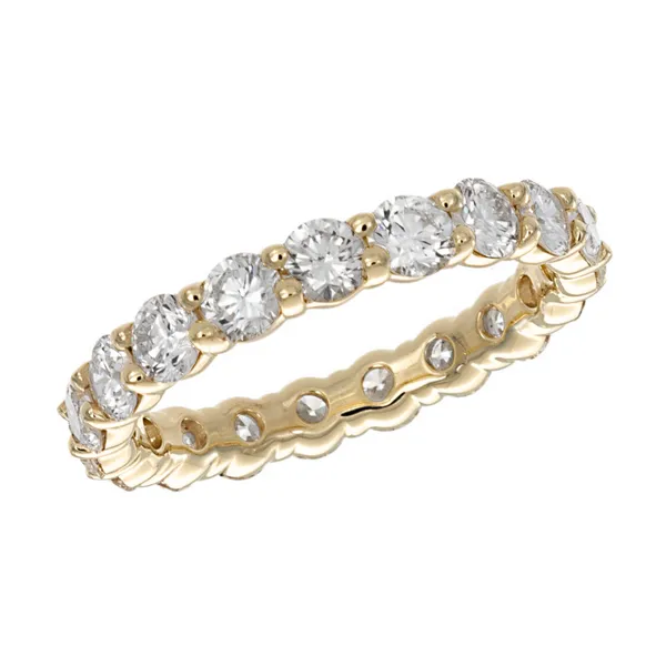 14KY 2.50ctw Round Diamond Eternity Wedding Band Diamonds Direct St. Petersburg, FL
