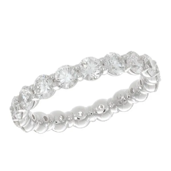 18KW 3.07ctw Round Diamond Eternity Wedding Band Diamonds Direct St. Petersburg, FL