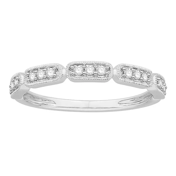 10KW 0.12ctw Diamond Wedding Band Diamonds Direct St. Petersburg, FL