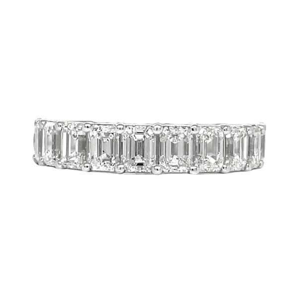 14KW 2.44ctw Emerald Cut Diamond Wedding Band Diamonds Direct St. Petersburg, FL