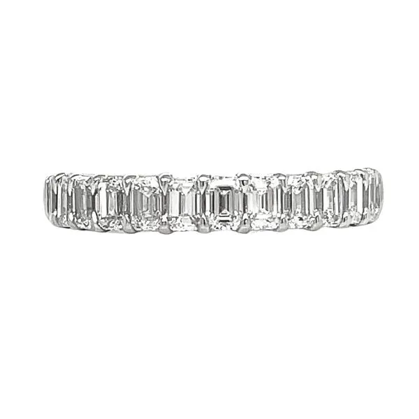 14KW 1.25ctw Emerald Cut Diamond Wedding Band Diamonds Direct St. Petersburg, FL