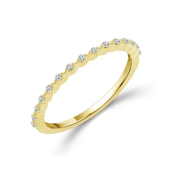 14KY 0.07ctw Diamond Stackable Wedding Band Diamonds Direct St. Petersburg, FL