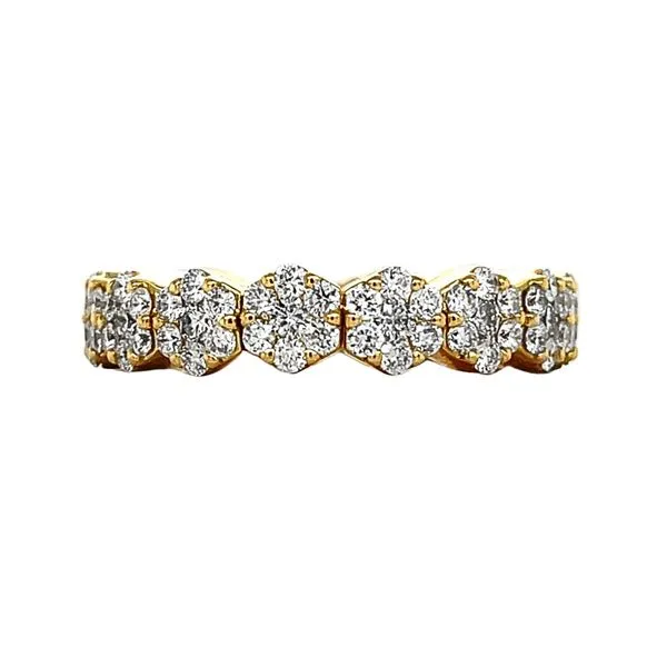 18KY 1.95ctw Diamond Fashion Pickleball Band Diamonds Direct St. Petersburg, FL