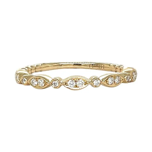 14KY 0.10ctw Diamond Wedding Band Diamonds Direct St. Petersburg, FL