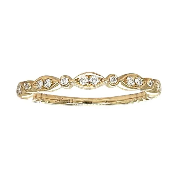 14KY 0.10ctw Diamond Wedding Band Diamonds Direct St. Petersburg, FL