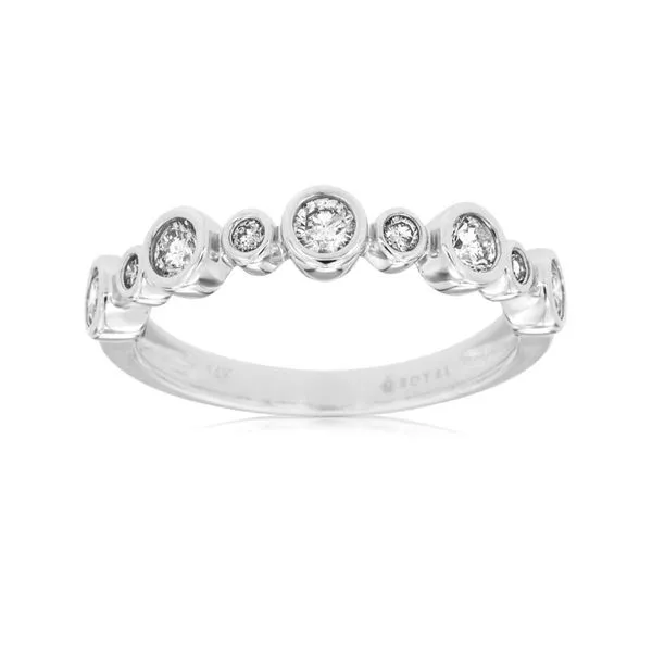 14KW 0.50ctw Diamond Stackable Wedding Band Diamonds Direct St. Petersburg, FL