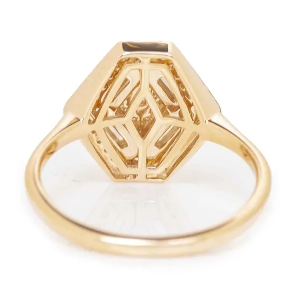 1988 Collection 14KY 0.50ctw Hexagonal Diamond Fashion Ring Image 3 Diamonds Direct St. Petersburg, FL