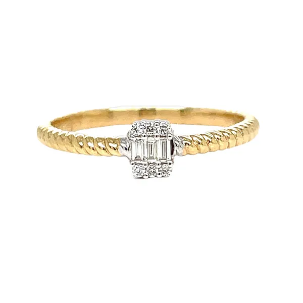 14KY Baguette Diamond Fashion Ring Image 2 Diamonds Direct St. Petersburg, FL