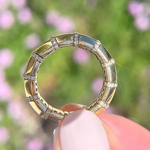 14KY 0.27ctw Diamond Fashion Pickleball Ring Image 2 Diamonds Direct St. Petersburg, FL