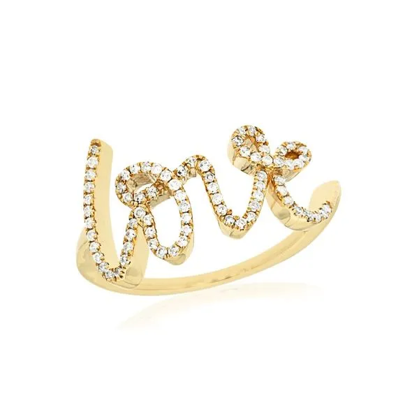 14KY 0.25ctw Diamond Love Ring Diamonds Direct St. Petersburg, FL