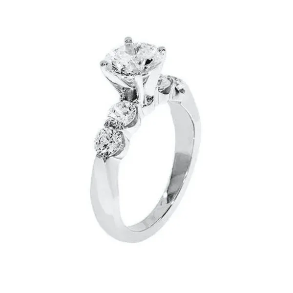 14KW 0.40ctw Diamond Semi-Mount Engagement Ring Setting Diamonds Direct St. Petersburg, FL