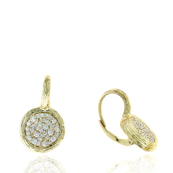 14KY 0.79ctw Diamond Fashion Earrings Diamonds Direct St. Petersburg, FL