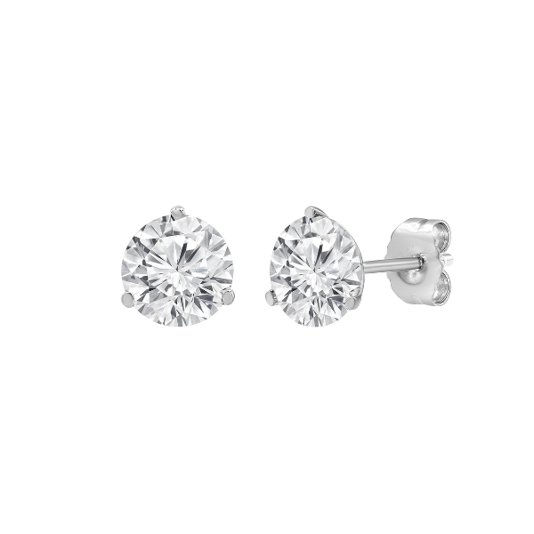 14KW 0.75ctw Diamond Stud Earrings Diamonds Direct St. Petersburg, FL