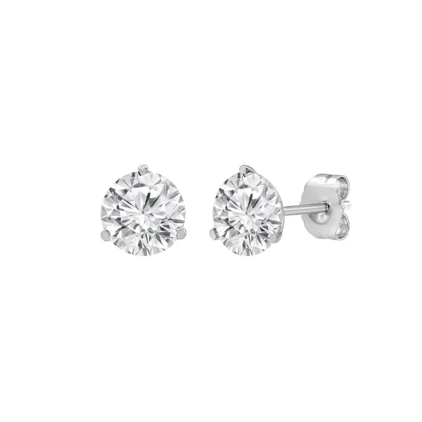 14KW 0.50ctw Diamond Stud Earrings Diamonds Direct St. Petersburg, FL