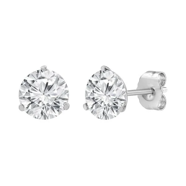 14KW 3.00ctw Diamond Stud Earrings Diamonds Direct St. Petersburg, FL