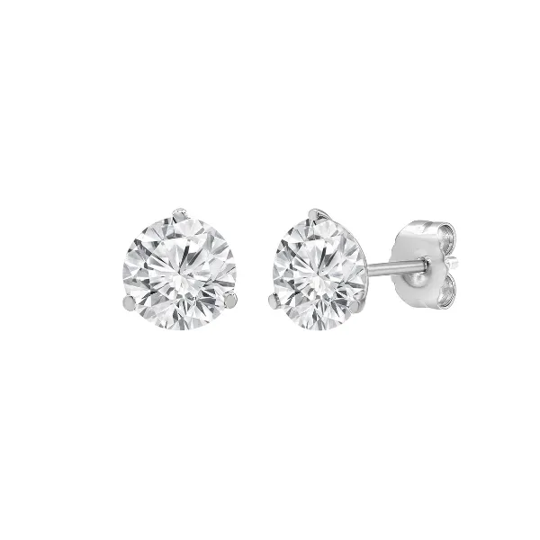 14Kt White Gold 0.75ctw Diamond Stud Earrings Diamonds Direct St. Petersburg, FL