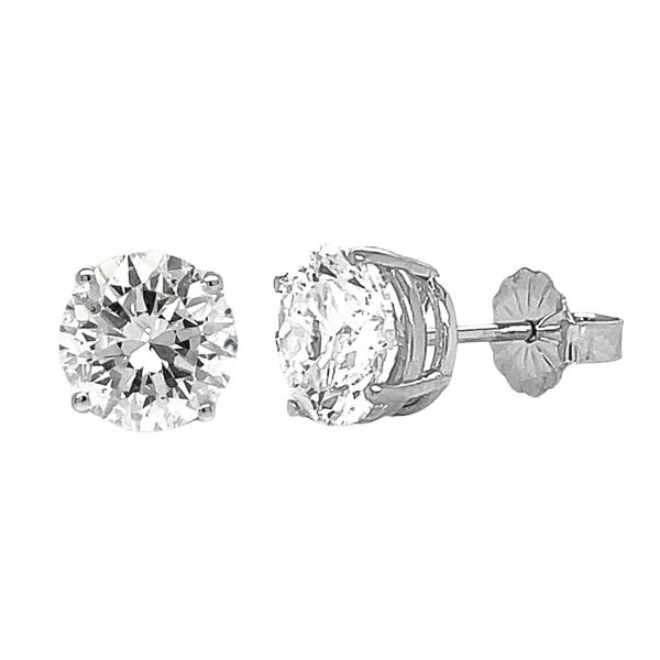 14KW 3.00ctw Diamond Stud Earrings Diamonds Direct St. Petersburg, FL