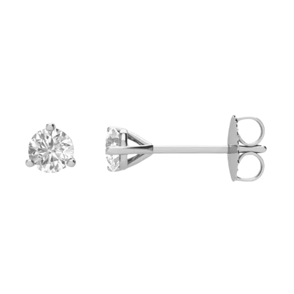 14KW 0.33ctw Diamond Stud Earrings Diamonds Direct St. Petersburg, FL