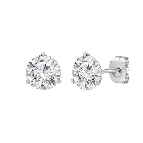 14KW 1.00ctw Lab-Grown Diamond Stud Earrings Diamonds Direct St. Petersburg, FL