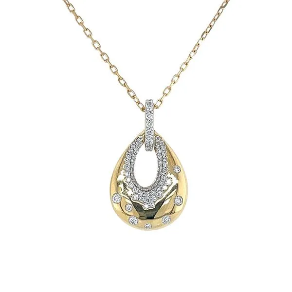 18KY 0.45ctw Diamond Fashion Necklace Diamonds Direct St. Petersburg, FL