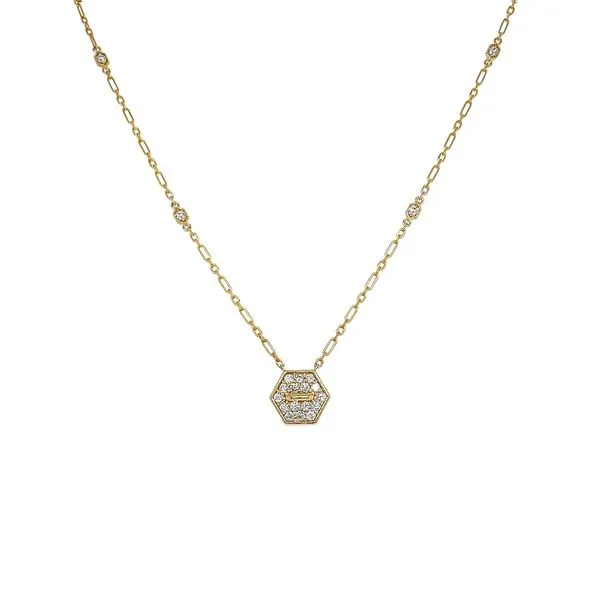 14KY 0.40ctw Diamond Fashion Necklace Image 2 Diamonds Direct St. Petersburg, FL
