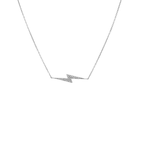 1988 Collection 18KW 0.19ctw Diamond Lightning Pendant Diamonds Direct St. Petersburg, FL