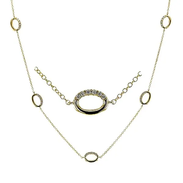 18KY 0.35ctw Diamond Fashion Necklace Diamonds Direct St. Petersburg, FL