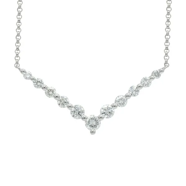 18KW 0.60ctw Diamond Fashion Necklace Diamonds Direct St. Petersburg, FL