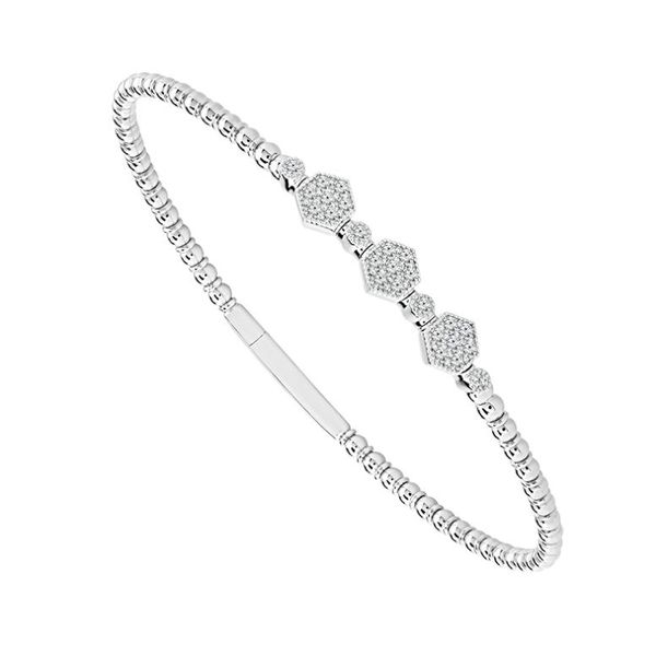 14KW 0.50ctw Diamond Fashion Flexi Bracelet Diamonds Direct St. Petersburg, FL