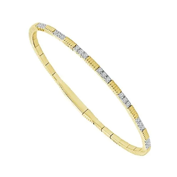 14KY 0.38ctw Diamond Flexi Bracelet Diamonds Direct St. Petersburg, FL