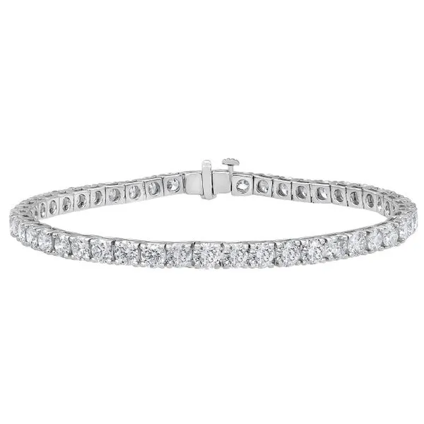 14KW 10.00ctw Lab-Grown Diamond Tennis Bracelet Diamonds Direct St. Petersburg, FL