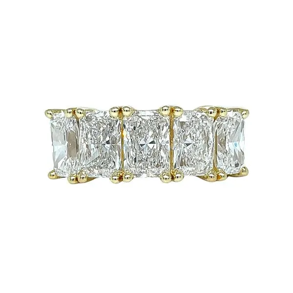 14KY 4.50ctw Radiant Lab-Grown Diamond Band Diamonds Direct St. Petersburg, FL