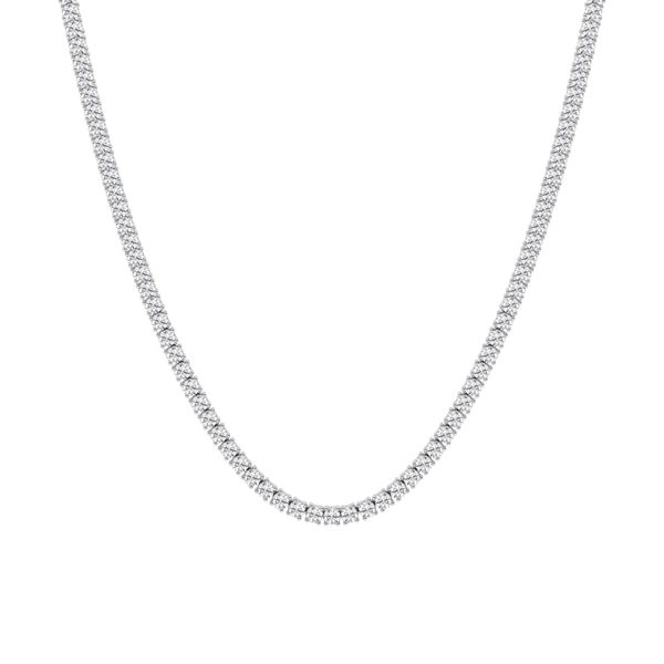 10ctw Lab-Grown Diamond Tennis Necklace Diamonds Direct St. Petersburg, FL