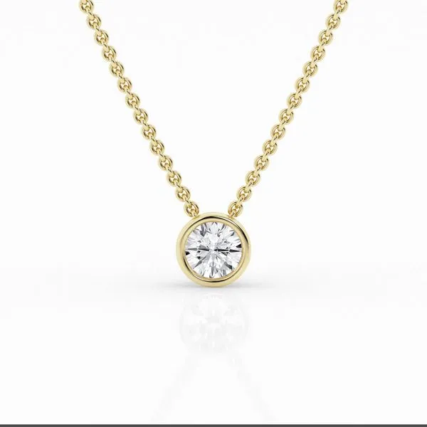 14KY 0.50ct Lab-Grown Diamond Solitaire Pendant Diamonds Direct St. Petersburg, FL
