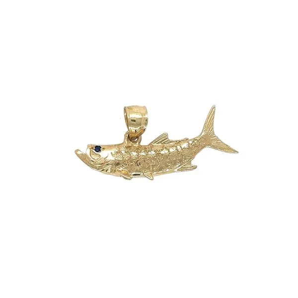 14KY Small Tarpon Pendant Diamonds Direct St. Petersburg, FL
