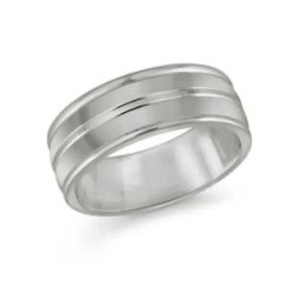 Men's Tungsten Wedding Band Diamonds Direct St. Petersburg, FL