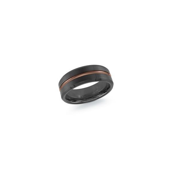 Men's Tungsten Wedding Band Diamonds Direct St. Petersburg, FL