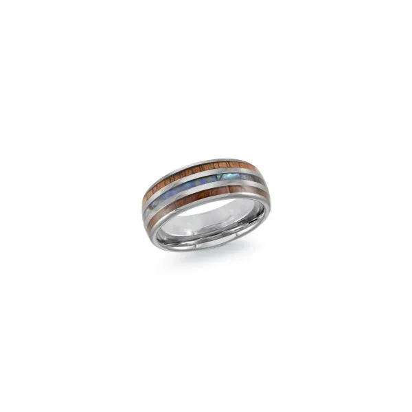 Men's Tungsten Wedding Band Diamonds Direct St. Petersburg, FL