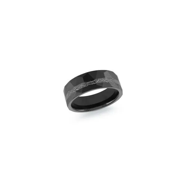 Men's Tungsten Wedding Band Diamonds Direct St. Petersburg, FL