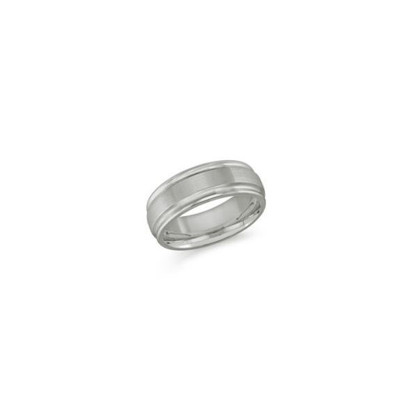 Men's Tungsten Wedding Band Diamonds Direct St. Petersburg, FL