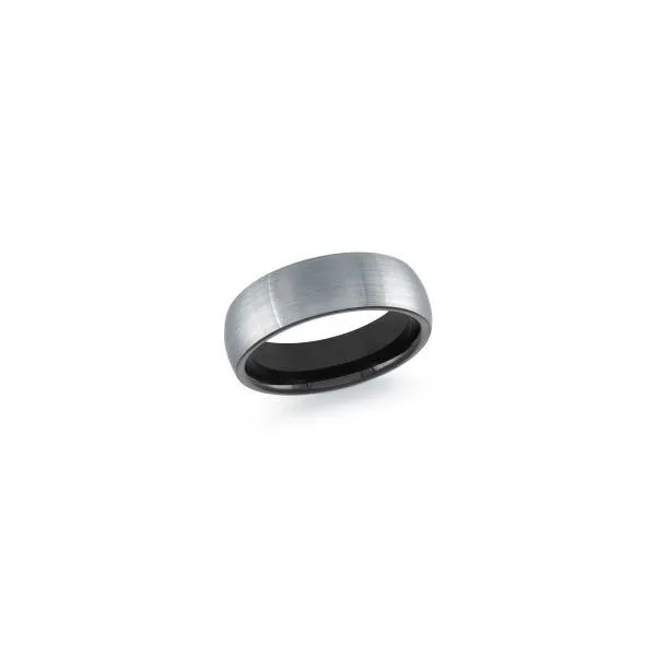 Men's Tungsten Wedding Band Diamonds Direct St. Petersburg, FL