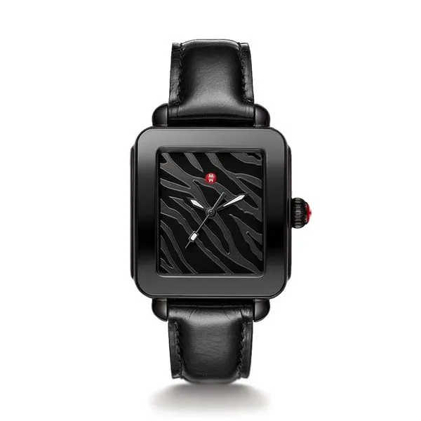 MICHELE Deco Sport Zebra Noir Watch Diamonds Direct St. Petersburg, FL