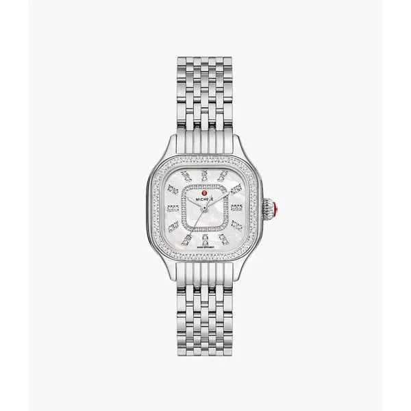 MICHELE Meggie Diamond Stainless Steel Watch Diamonds Direct St. Petersburg, FL