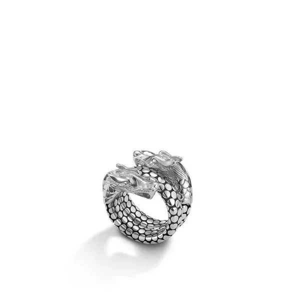 John Hardy Legends Naga Gold & Silver Ring Diamonds Direct St. Petersburg, FL