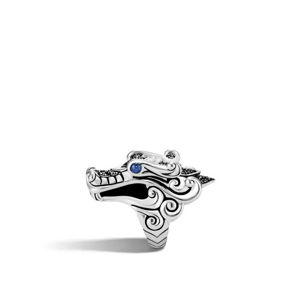 John Hardy Legends Naga Silver Ring Image 3 Diamonds Direct St. Petersburg, FL